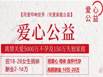 涧西捐卵助孕生子 爱心志愿者招募